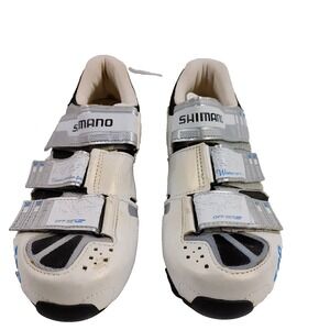 Shimano Pedaling Dynamics Women's Size 8.5 WM60 White Cycling Shoe SPD